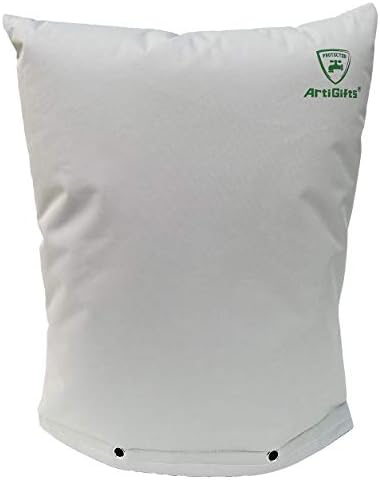 Insulated Pouch - Backflow Insulation Cover for Winter Freeze Protection, Pale Khaki, 14’’W x 19’’H - Measure Before Purchase by ArtiGifts