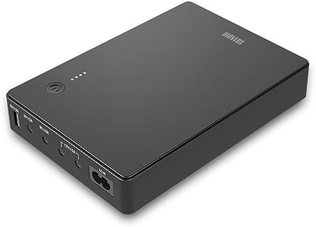 Mini UPS Battery Backup for Router, Modem, Security Camera by SHANQIU