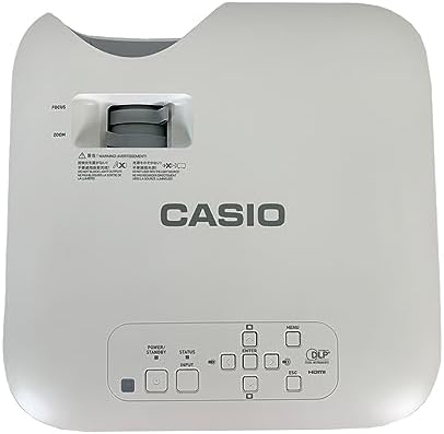 Casio XJ-F100W DLP Projector 3500 ANSI HD 1080p Conference Room HDMI, Bundle: Remote Control, HDMI Cable, Power cable - Image 4