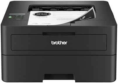 Brother HL-L2460DW Wireless Compact Monochrome Laser Printer with Duplex, Mobile Printing, Black & White Output | Includes Refresh Subscription Trial(1), Works with Alexa by Unknown