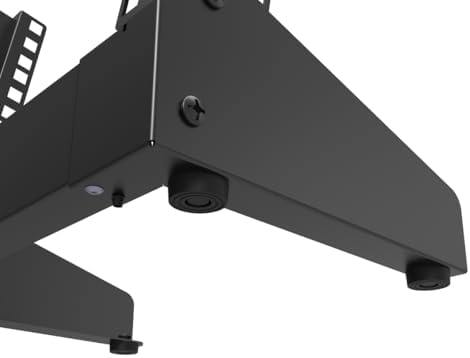 10" Small Desktop Network Rack, 4U Mini Open Frame Server Rack - Image 6
