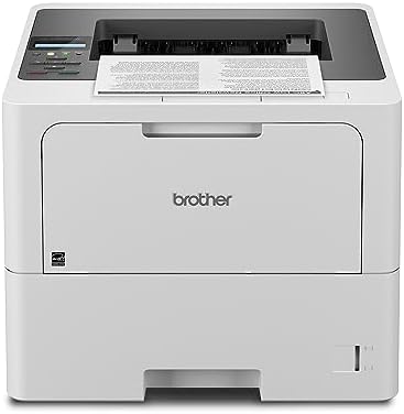 Brother Laser Printer, Monochrome Duplex Wireless Printer, HL-6210DW by Unknown