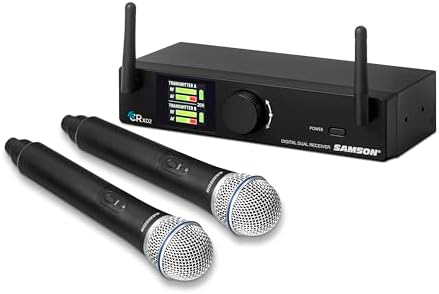 Samson Concert XD2 Dual Handheld Digital Wireless Microphone System by Samson