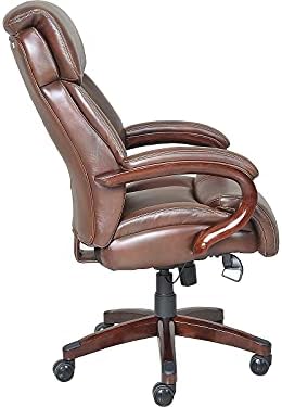 La-Z-Boy Bradley Bonded Leather Executive Chair (Roasted Chestnut) - Image 7
