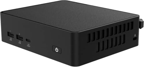 ASUS NUC 16 Pro NUC16GDKU7 Mini PC, Grand Canyon Core Ultra 7 356H,16-Cores 4.7Ghz, 32GB RAM + 2TB NVMe, Dual 2.5GbE LAN, Arc Graphics, Quad Display, WiFi 7 + BT 6.0, Win 11 Pro (32GB RAM + 2TB NVMe) by MySmallPC