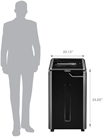 Fellowes Powershred 325i 100% Jam Proof 24-Sheet Strip-Cut Paper Shredder (3830001) - Image 3