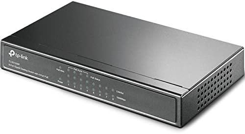 TP-Link TL-SG1008P V4 | 8 Port Gigabit PoE Switch | 4 PoE+ Ports @64W | Desktop | Plug & Play | Sturdy Metal w/ Shielded Ports | Fanless | Limited Lifetime Protection | QoS & IGMP Snooping | Unmanaged - Image 3