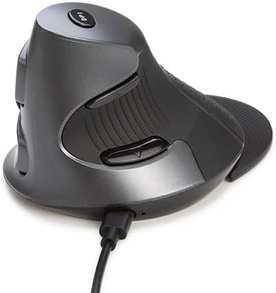 DELUX Ergonomic Vertical Mouse, Rechargeable Vertical Mouse (M618G DB) - Image 3