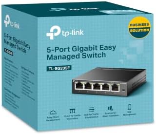 TP-Link TL-SG205E, 5 Port Gigabit Easy Managed Switch - Image 7