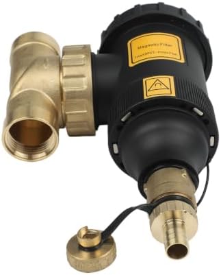Magnetic Boiler Filter Sludge Separator for Water Heaters, HVAC Systems, Industrial Applications, Engineering Plastic Brass, Stainless Steel Mesh, Threaded DN20-DN32 Connections(DN25/1 inch female) - Image 5