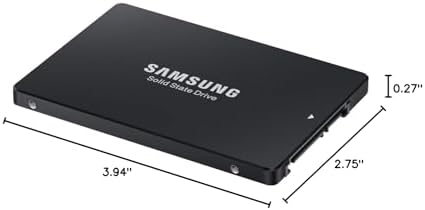 SAMSUNG 883 DCT Series SSD 480GB - SATA 2.5” 7mm Interface Internal Solid State Drive with V-NAND Technology for Business (MZ-7LH480NE) - Image 6