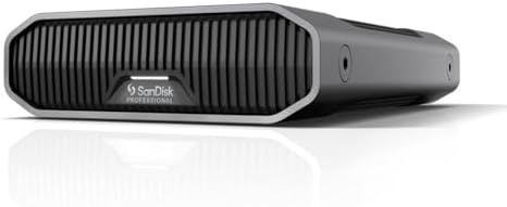 SanDisk Professional 26TB G-Drive Enterprise-Class External Desktop Hard Drive - 7200RPM Ultrastar HDD Inside, USB-C (10Gbps), USB 3.2 Gen 2, Mac Ready - SDPHF1A-026T-NBAAD by Unknown