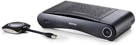 Barco CS-100 | Small Meeting Room Standalone Wireless Presentation System w/ 1x ClickShare Button & Power Adapter (Renewed) by Amazon+Renewed