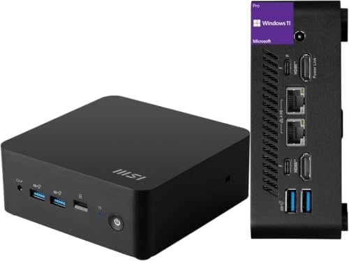 msi Cubi NUC 13th Gen Intel Core 3 100U 32GB RAM + 1TB SSD Mini Desktop by Unknown