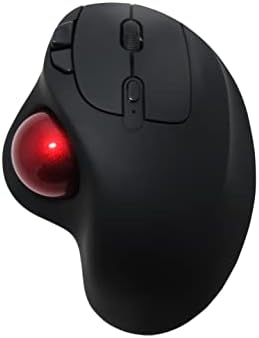 MOJO Multi Mode Rechargeable Silent Trackball Mouse (Bluetooth + Wireless) by MOJO-HOME