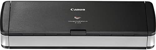 Canon imageFORMULA P-215II Mobile Document Scanner, Black, 1.6" x 11" x 3.7" by Unknown