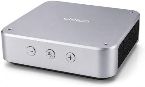 Conference Speakerphone, 4-Mic 360° Pickup, Bluetooth 5.3 & USB by Unknown