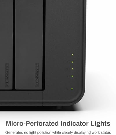 TERRAMASTER F4-212 4-Bay NAS Quad Core CPU, 2GB RAM (Diskless) - Image 3