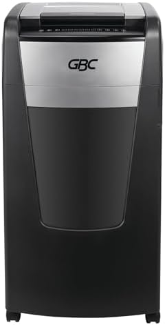 GBC Paper Shredder, Auto Feed+, 230 Sheet Capacity, Super Cross-Cut, Small Office Shredder, 230X (WSM1757606) by GBC