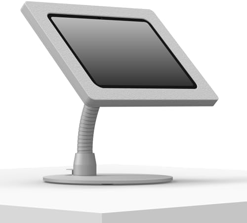 VidaMount Light Grey Enclosure and Portable Flexible Stand [Bundle] Compatible with Microsoft Surface Pro 9 & 10 by VidaMount
