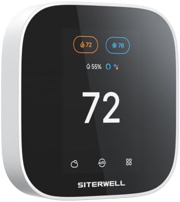 SITERWELL Smart Thermostat Programmable Home WiFi Thermostat by SITERWELL