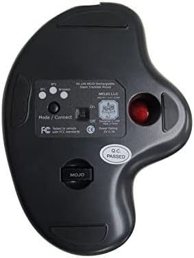 MOJO Multi Mode Rechargeable Silent Trackball Mouse (Bluetooth + Wireless) - Image 5