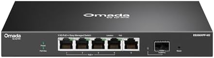 Omada ES206XPP-M2, 5 Port 2.5G Easy Managed PoE Switch by Unknown