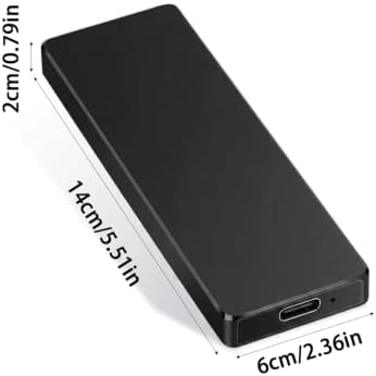 External Solid State Drive 1TB Portable USB 3.0 (1, Black) - Image 2