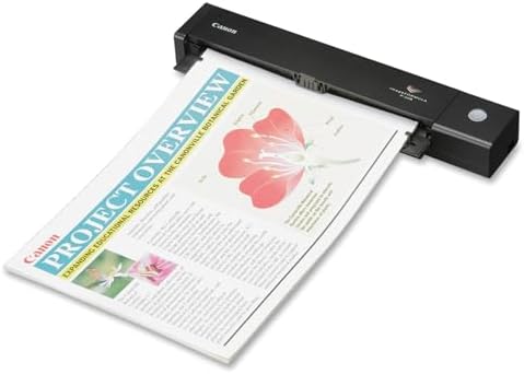 Canon imageFORMULA P-208II Personal Document Scanner, 1.5" x 12.3" x 2.2" - Image 4