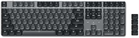 Satechi SM3 Mechanical Keyboard, White LED Backlit, Dark Gray/Gray by Satechi