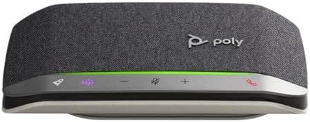 Poly - Sync 20 USB-C Personal Smart Speakerphone (Plantronics) - Connect to Cell Phone via Bluetooth and PC/Mac via USB-C Cable - Works with Teams (Certified), Zoom & More,Black - Image 2