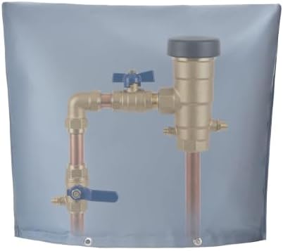 24"Wx24"H Backflow Preventer Insulation Cover, Sprinkler Covers for Outside by Quoyiyo