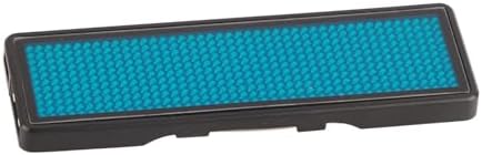 Fabater LED Name Badge, 550 Chinese Characters Storage MultiLanguage Support Multiple Display Modes Scrolling Message Tag, Chinese 4 Character Sign with Builtin Rechargeable Battery (Blue) - Image 7