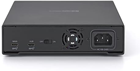 Oyen Digital HDX Pro C USB-C Aluminum External Hard Drive Enclosure with Fan (HDXP-C-RT) - Image 3