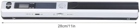 Portable Scanner, UP to 900 DPI Handheld Photo Scanner, for A4 Documents Photo Pictures Receipt, JPG/PDF Format Selection, for Home or Office (Silver) - Image 7