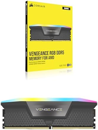 CORSAIR Vengeance RGB DDR5 32GB (1 x 32GB) Up to 6000MHz AMD Intel RAM - Image 6