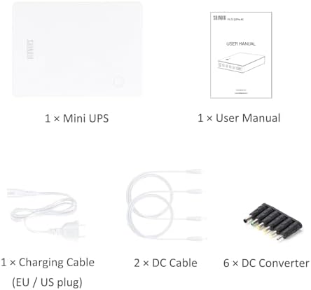 Mini UPS Battery Backup for Router, Modem, Security Camera - Image 6