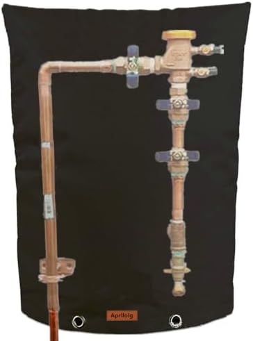 Backflow Insulated Cover, Outdoor Pipe Covers 16" W x 20" H by Aprllolg