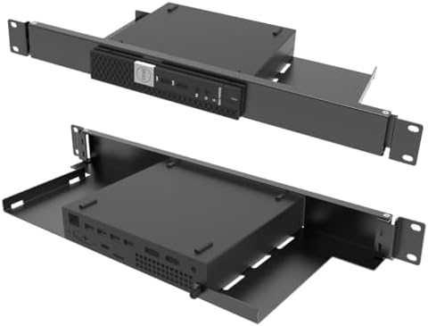 1U Mini Rack Mount for Dell OptiPlex Micro Form Factor Case - Image 6