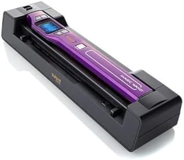 Vupoint Magic Wand Document/Photo 2-in-1 Portable Scanner & Auto-Feed Dock, 1.5 Preview LCD with 1200 DPI, Rechargeable Battery (PDSDK-ST470PU-VP) by VuPoint+Solutions