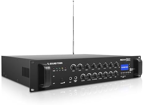 Sound Town 70V/100V Commercial Power Amplifier (PAC180-6) - Image 2