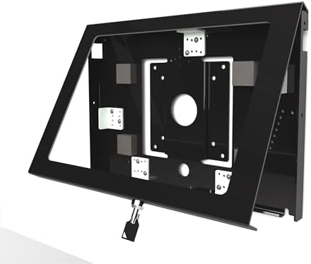 Locking Security Metal Case for Apple iPad Air 11" 2024/2025 M2/M3 6th for Kiosk, POS, Store, Show Display (Black) - Image 6