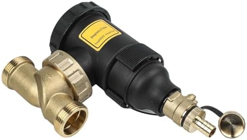 Boiler Dirt Separator, Magnetic Sludge Filter, Central Water Heater Filter, Brass Stainless Steel Mesh, DN20 DN25 DN32 Threaded Connection, Rust Scale Sediment(DN32/1-1/4 male) - Image 4