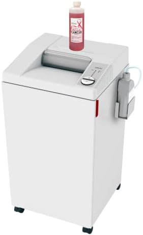 IDEAL 2604 P7 Super Micro Cut Cenntralized Paper Shredder with Pink Oil by ideal