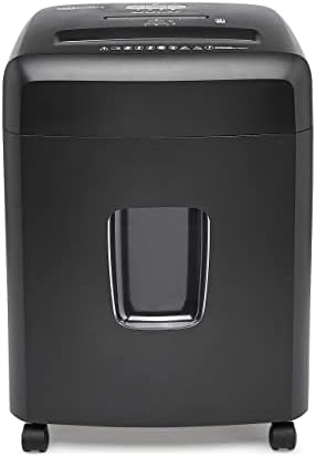 Amazon Basics 15-Sheet Cross Cut Paper Shredder for Home and Office, CD/Credit Card Shredder with 6 Gallon Wastebasket, Black - Image 3