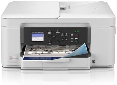 Brother INKvestment 1365 Wireless Color Inkjet All-in-One Printer with Automatic Duplex Printing and 1.8” Color Display | Includes Refresh Subscription Trial(1) (MFC-J1365DW) by Unknown