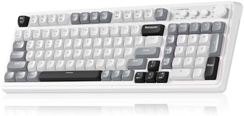 AULA S99 Wireless Keyboard,99 Key Computer Gaming Keyboards with Number Pad by AULA