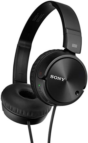 Sony MDRZX110NC Noise Canceling On Ear Headphones, Black, Wired (Pack of 4) - Image 3