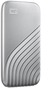 WD 2TB My Passport SSD Portable External Solid State Drive, Silver, Sturdy and Blazing Fast, Password Protection with Hardware Encryption - WDBAGF0020BSL-WESN by WesternDigital