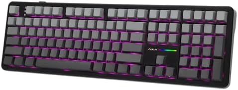 EPOMAKER Aula F108 Wireless Gaming Keyboard, Full Size Mechanical Keyboard by EPOMAKER